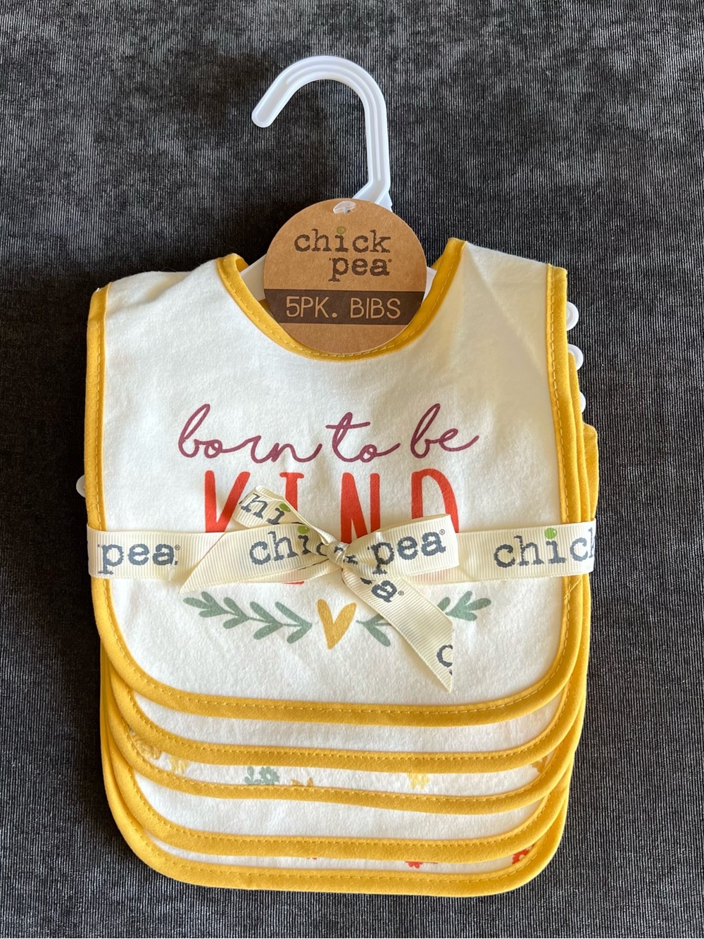 NWT Chick Pea Bibs Pack of 5